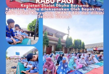 Rabu penuh berkah bersama berjamaah menjalankan sunnah Dhuha