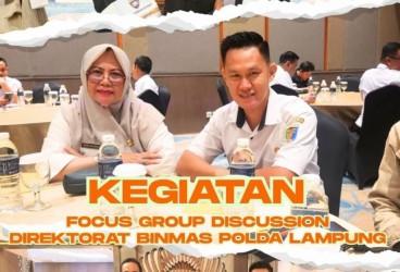 Focus Group Discussion Direktorat Binmas Polda Lampung 
