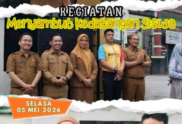 Menyambut siswa-siswi SMAN 8 Bandarlampung 