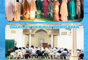 Shalat Dhuha Bersama Bpk Dicki S.Pd